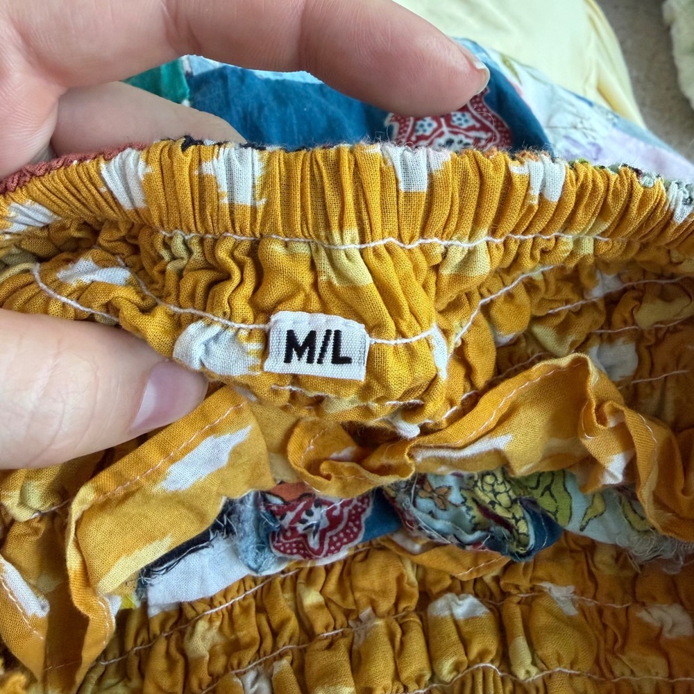 Vintage Patchwork Bubble Pants - Picture 10 of 10